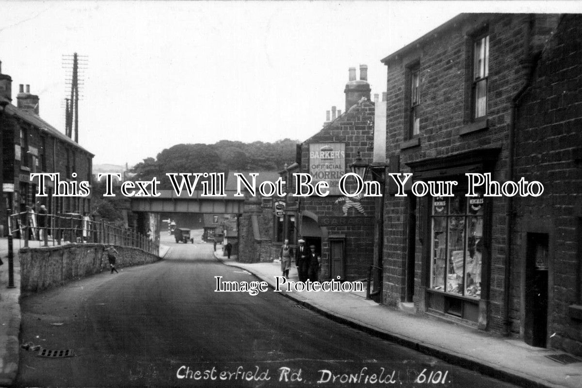 DR 64 - Chesterfield Road, Dronfield, Derbyshire c1925