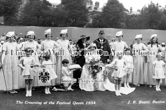 DR 641 - The Crowning Of The Festival Queen, Buxton, Derbyshire 1934