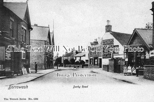 DR 658 - Derby Road, Borrowash, Derbyshire c1919