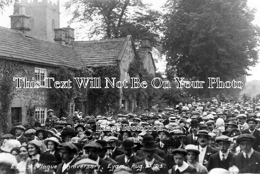 DR 675 - Anniversary Plague Service, Eyam, Derbyshire Aug 1913