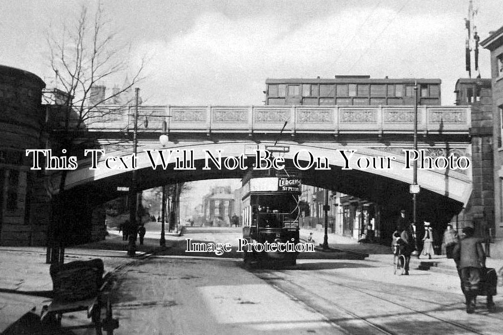 DR 687 - Great Northern Bridge, Friargate, Derby, Derbyshire c1909