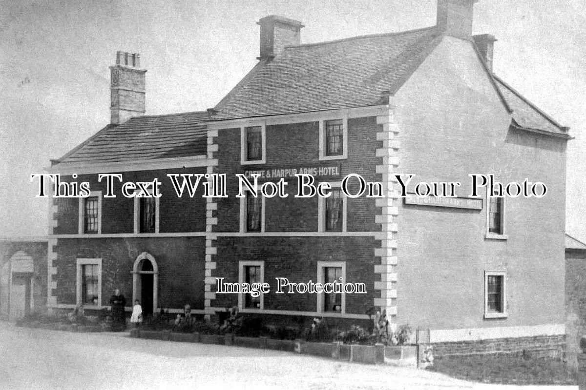 DR 691 - The Crewe & Harpur Arms Hotel, Longnor, Buxton, Derbyshire c1907