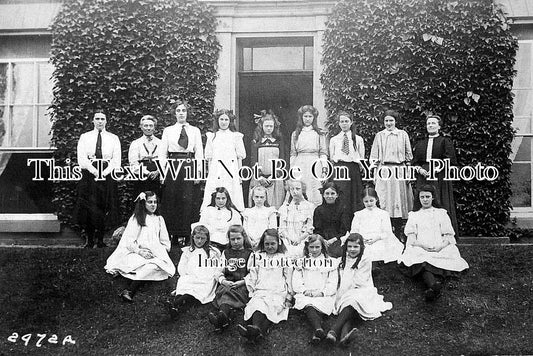 DR 696 - Mount House School, Melbourne, Derby, Derbyshire c1910