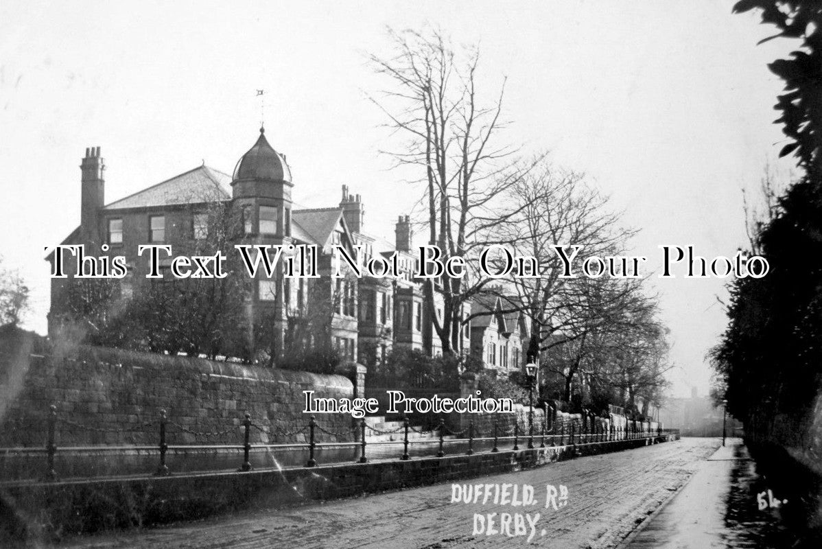 DR 711 - Duffield Road, Derby, Derbyshire c1907