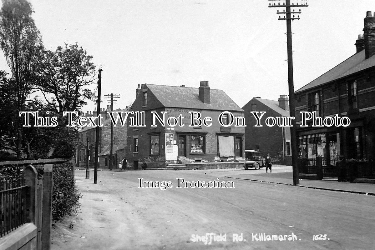 DR 73 - Sheffield Road, Killamarsh, Derbyshire c1925