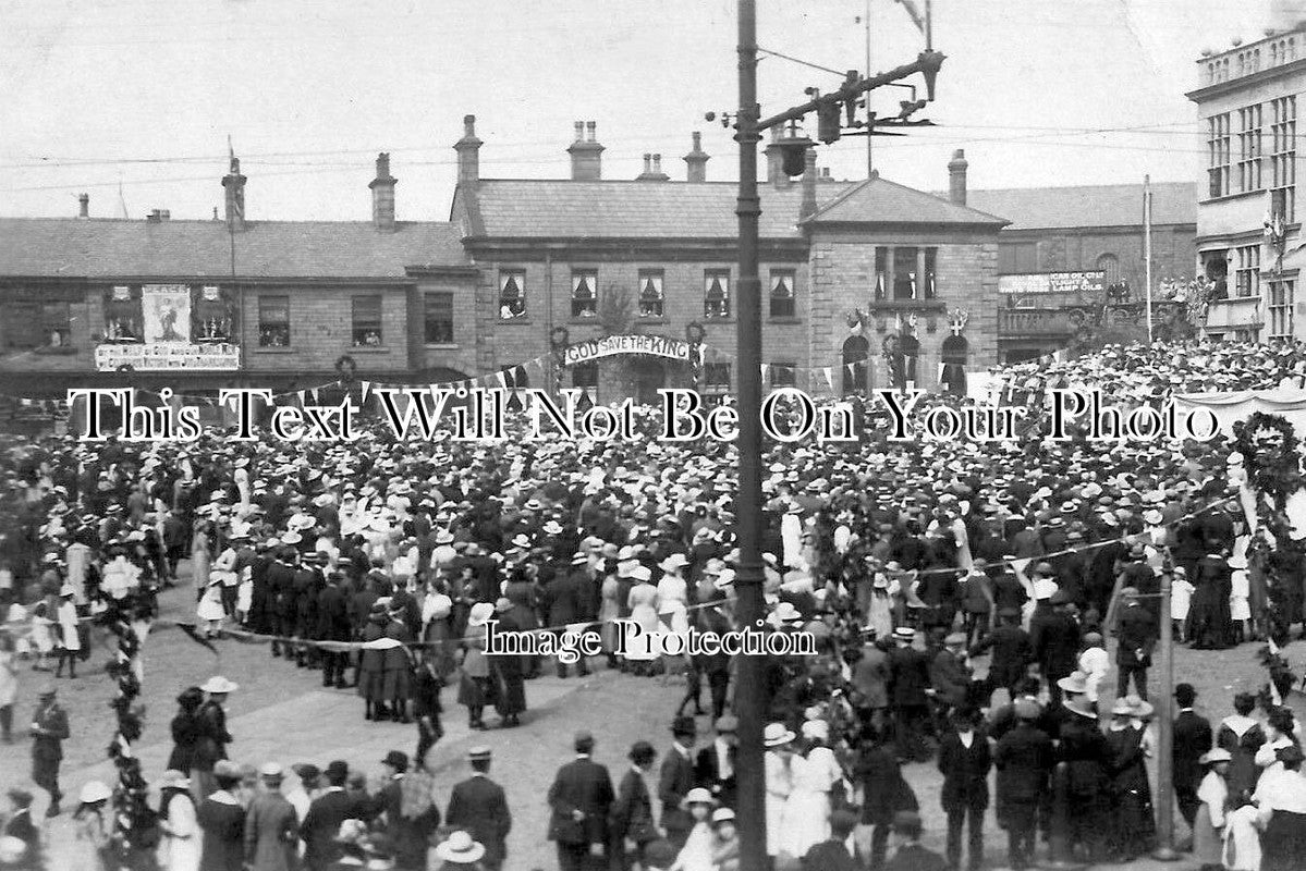 DR 768 - Peace Celebrations, Glossop, Derbyshire 1918