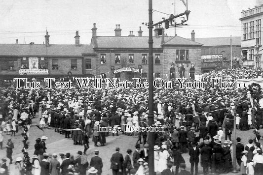 DR 768 - Peace Celebrations, Glossop, Derbyshire 1918