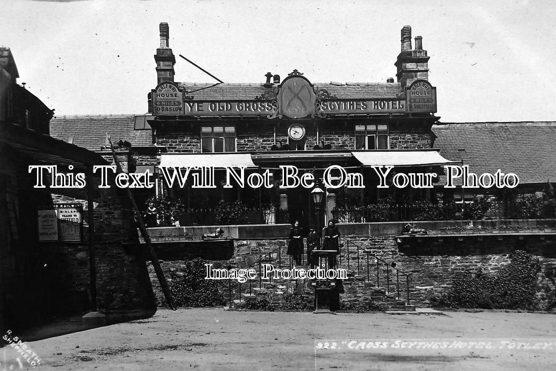 DR 78 - Cross Scythes Hotel Totley, Dronfield, Derbyshire c1920s