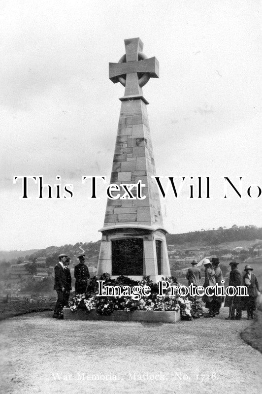 DR 797 - War Memorial, Matlock, Derbyshire