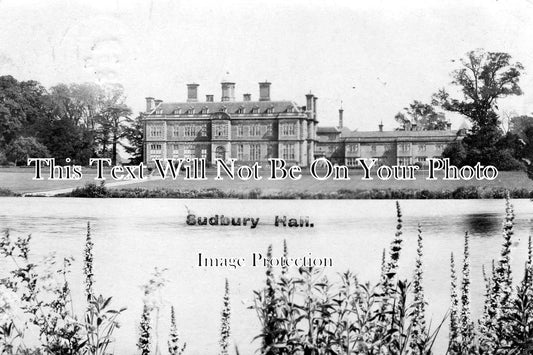 DR 801 - Sudbury Hall, Derbyshire c1904