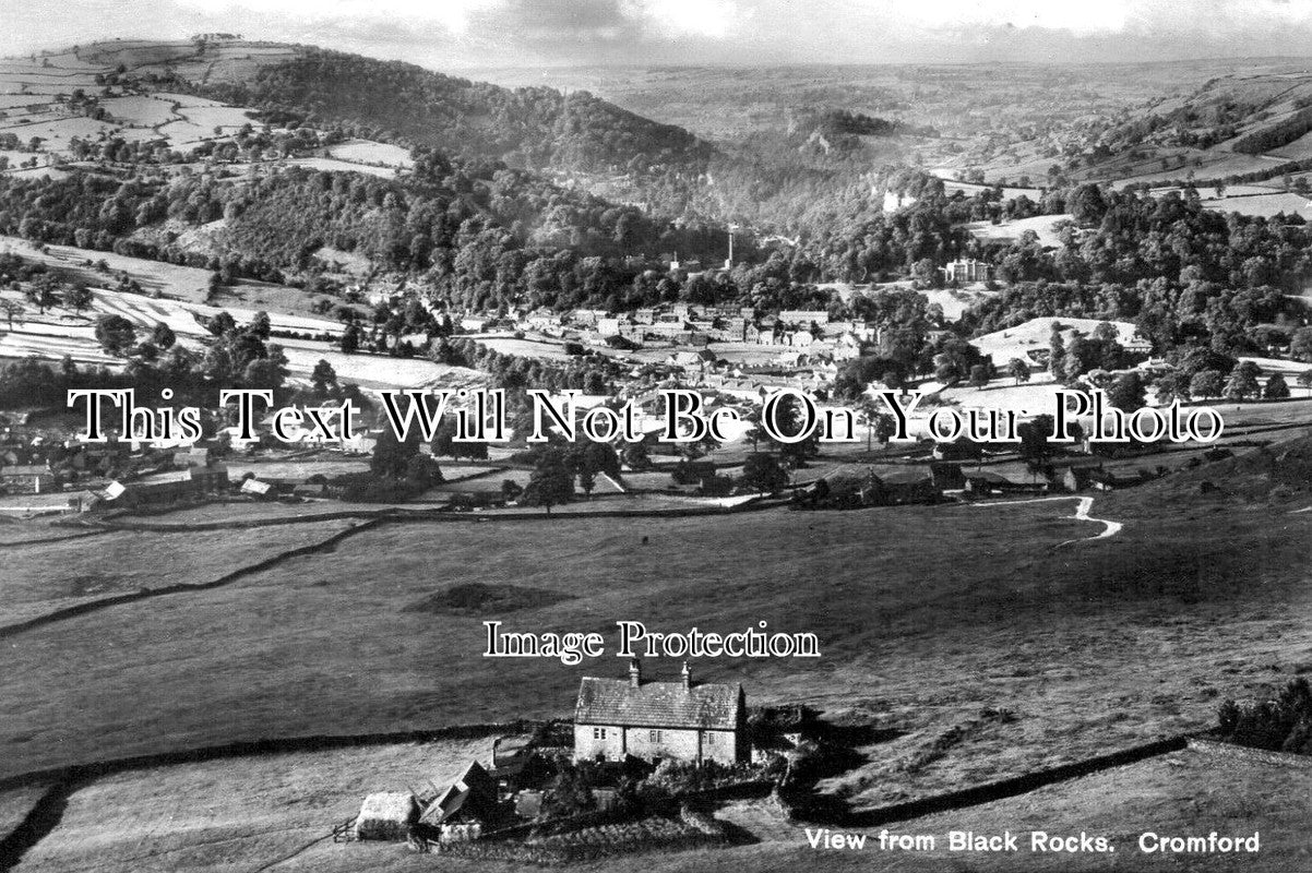 DR 808 - View From Black Rocks, Cromford, Derbyshire