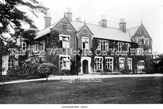 DR 809 - Brailsford Hall, Derbyshire c1918