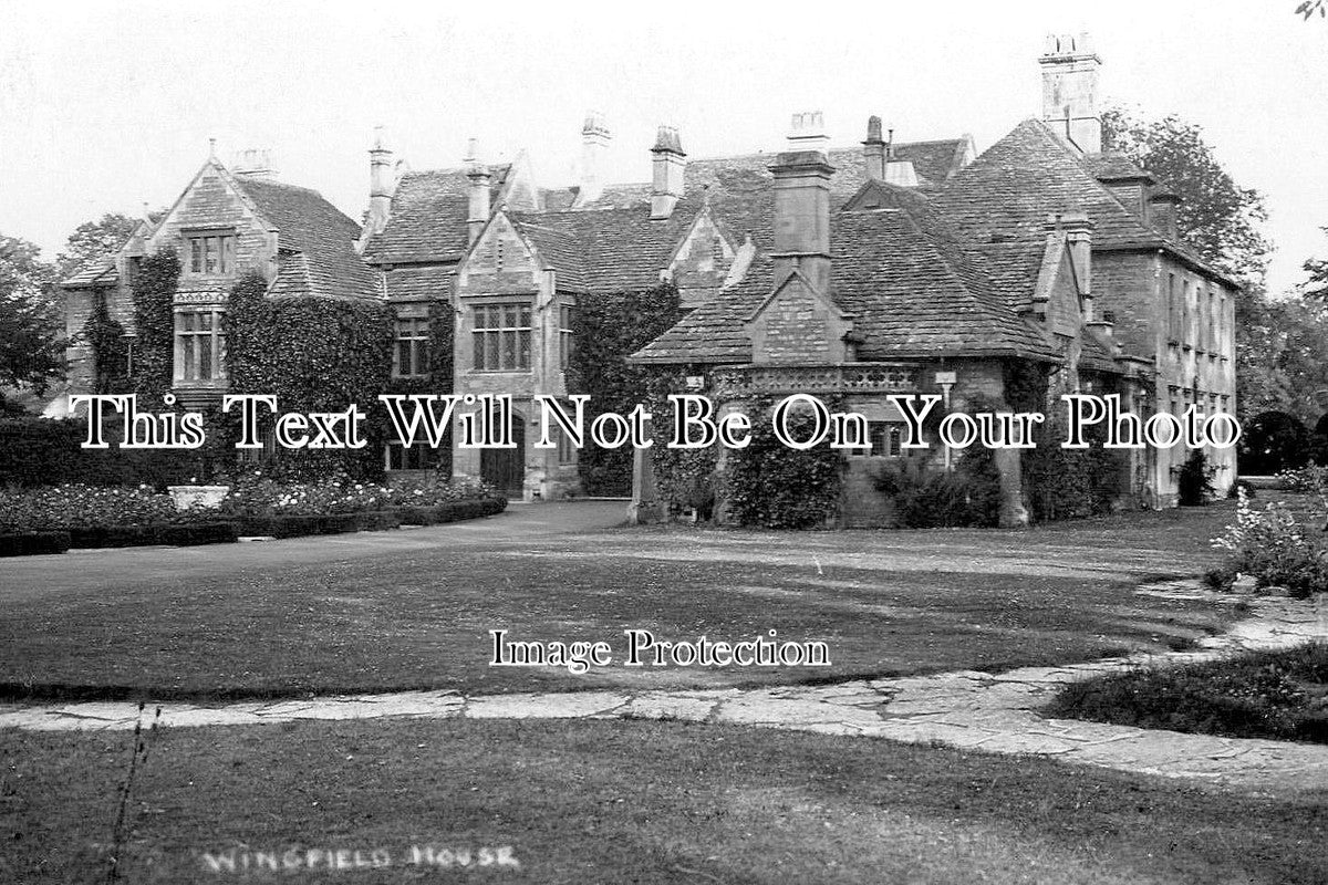 DR 818 - Wingfield House, Derbyshire c1920