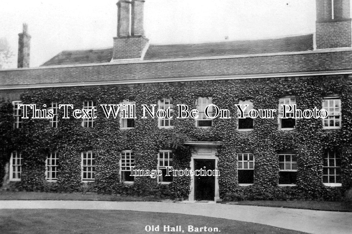 DR 829 - Old Hall, Barton, Derbyshire c1920