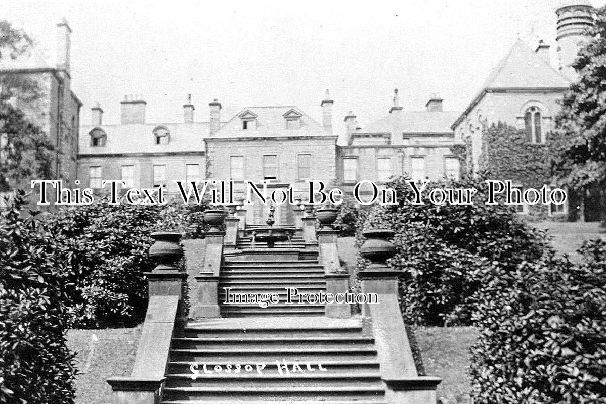 DR 832 - Glossop Hall, Derbyshire c1907