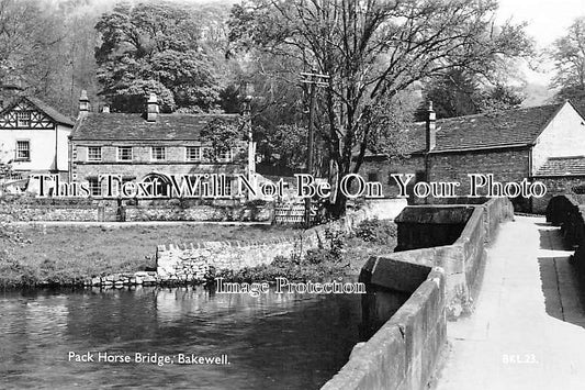 DR 844 - Pack Horse Bridge, Bakewell, Derbyshire