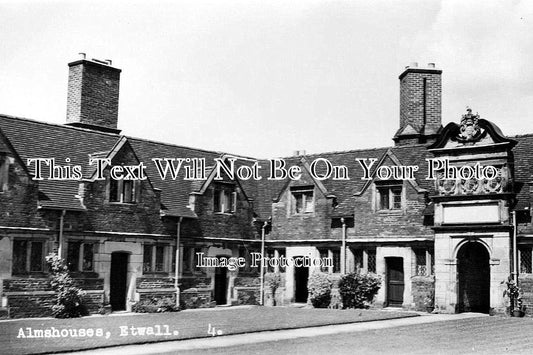 DR 847 - Etwall Almshouses, Derbyshire