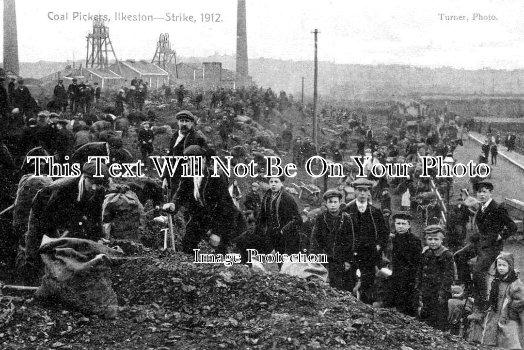 DR 881 - Coal Pickers, Coal Strike, Ilkeston, Derbyshire 1912