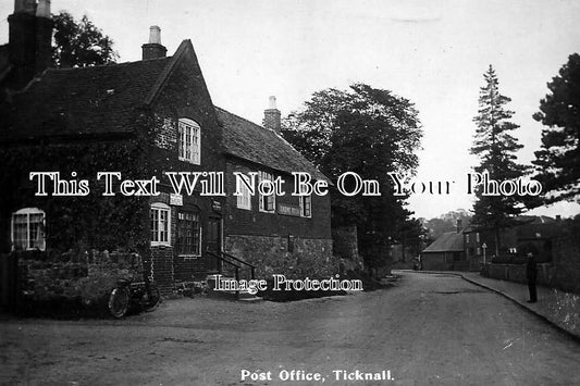 DR 89 - Post Office, Ticknall, Derbyshire c1922