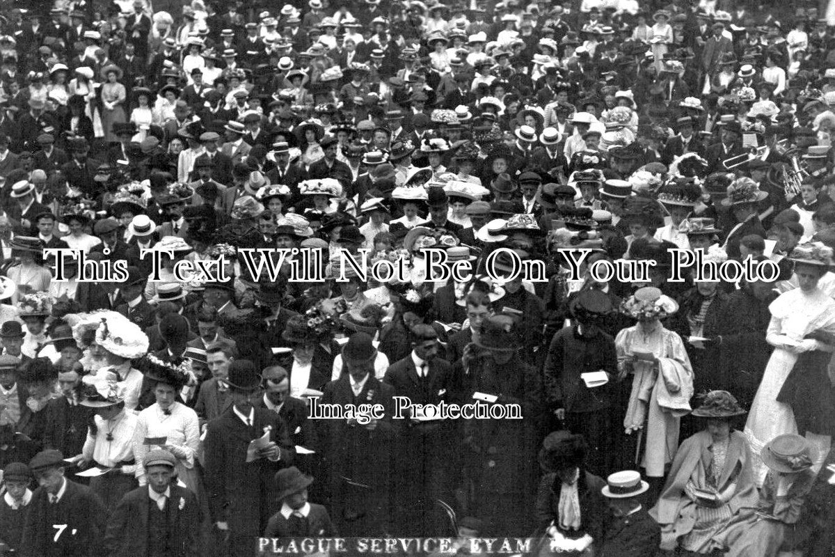 DR 914 - Anniversary Plague Service, Eyam, Derbyshire 1912