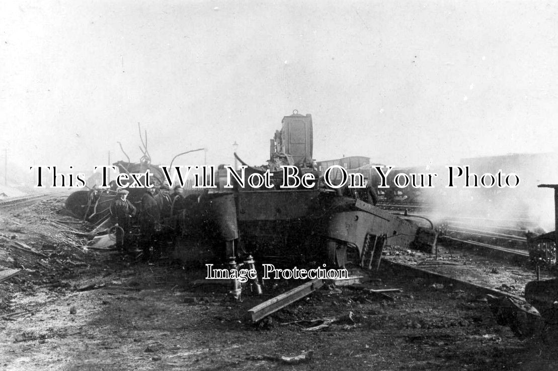 DR 923 - Railway Crash At Buxton, Derbyshire c1921