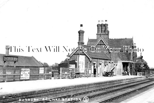 DR 947 - Sudbury Railway Station, Derbyshire