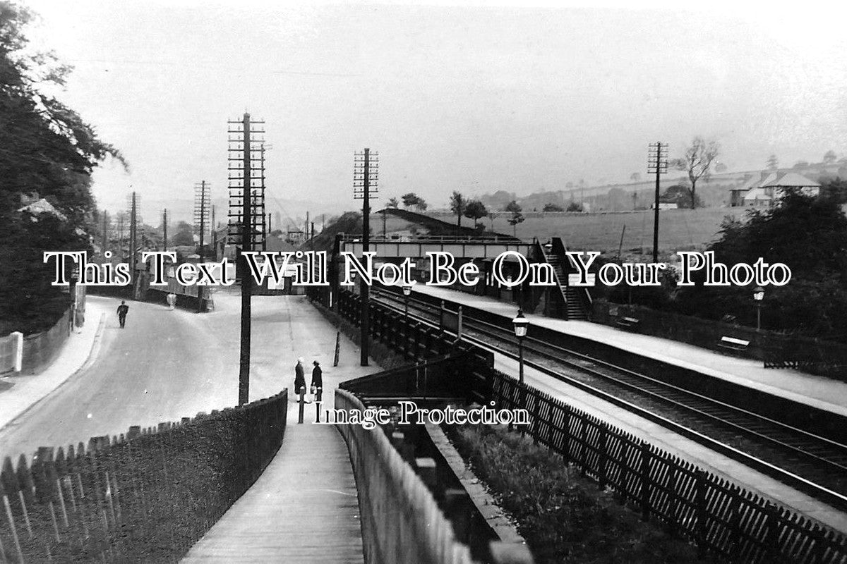 DR 96 - Dronfield Railway Station, Derbyshire c1922