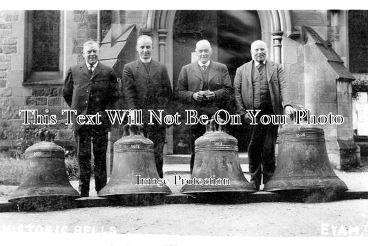 DR 967 - Church Bells & Clergy, Eyam, Derbyshire