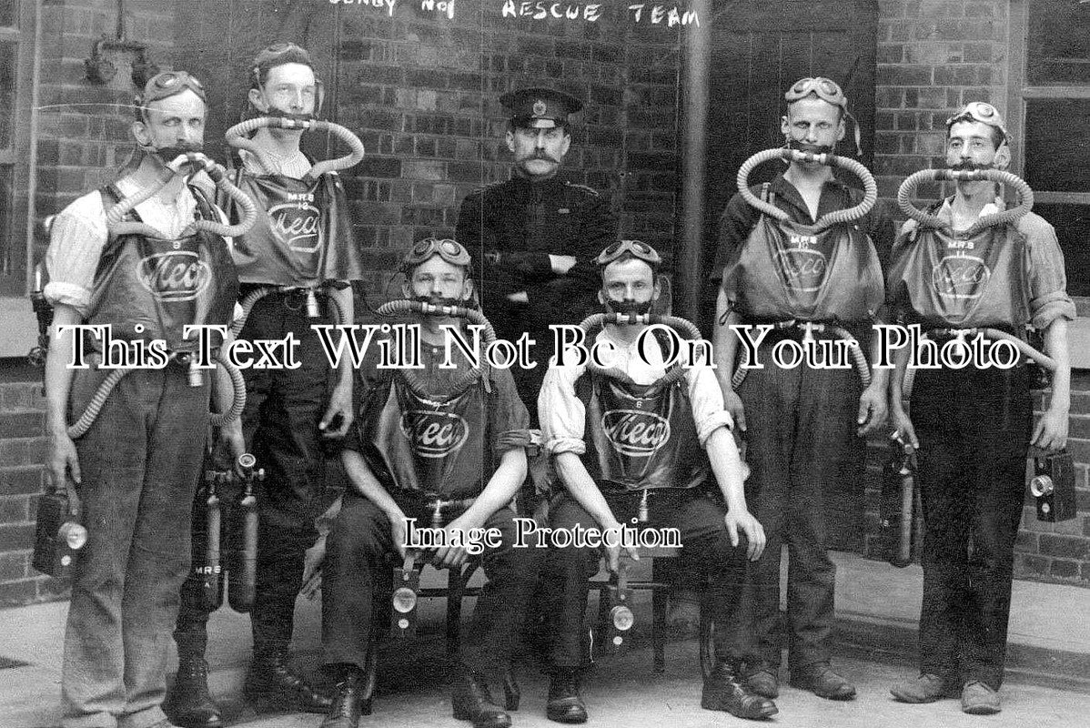 DR 968 - Denby Colliery NO1 Rescue Team Coal Mine, Derbyshire – JB Archive