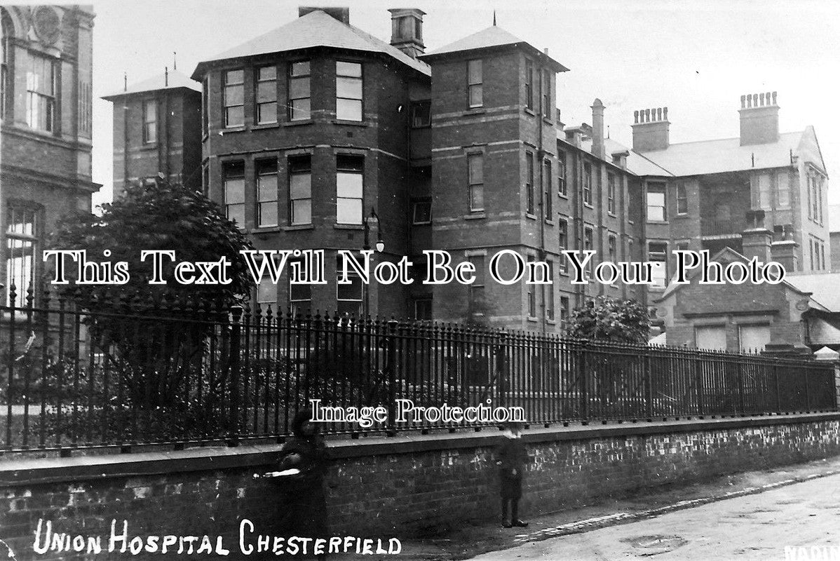 DR 97 - Union Hospital, Chesterfield, Derbyshire c1908