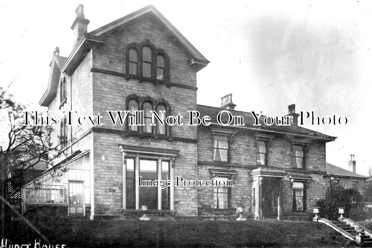 DR 971 - Hurst House, Chesterfield, Derbyshire c1911