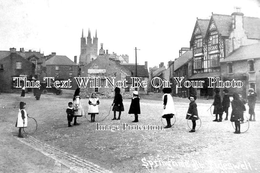 DR 977 - Spring Time At Tideswell, Derbyshire c1909