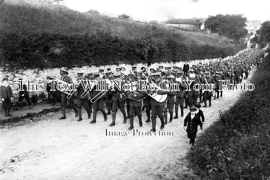 DU 1006 - Barnard Castle Military Band Parade, County Durham c1914