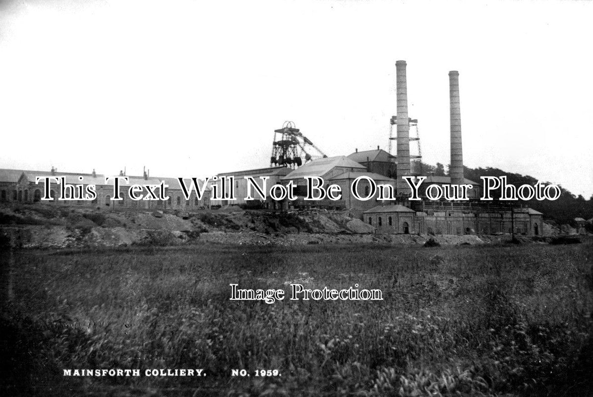 DU 1009 - Mainsforth Colliery, County Durham c1921 – JB Archive