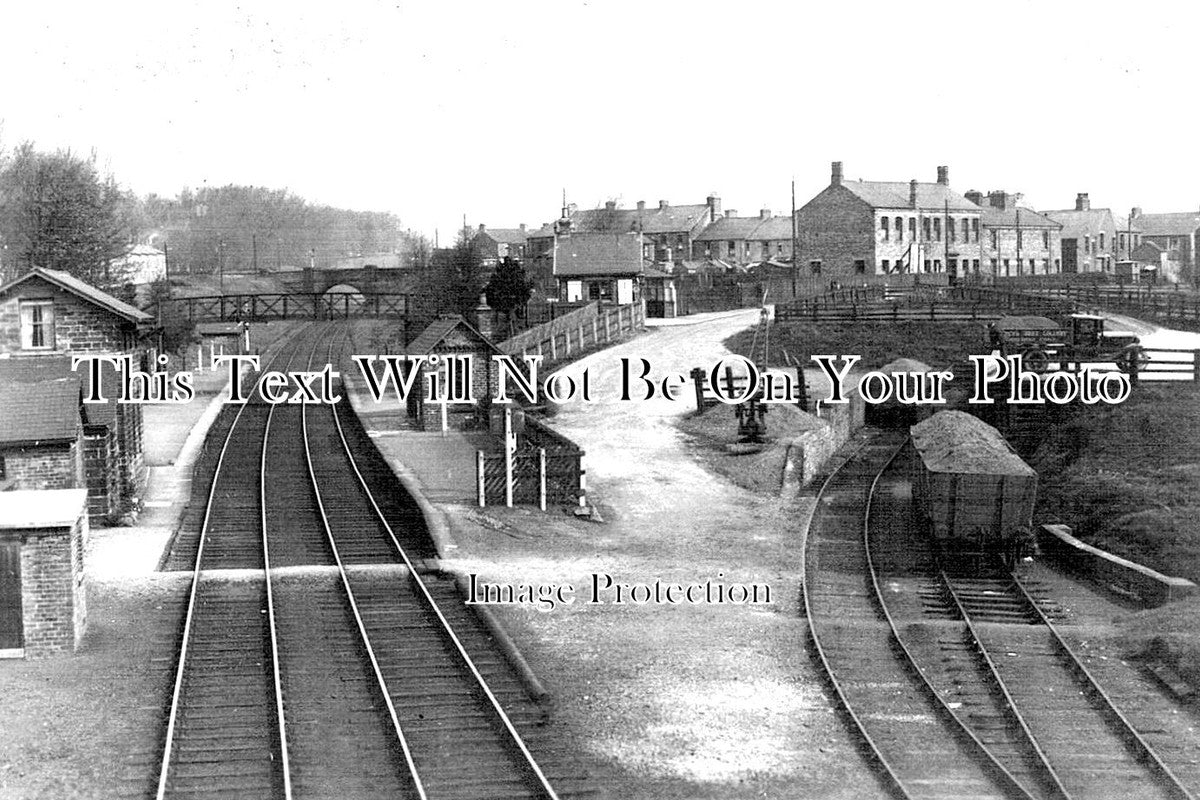 DU 1035 - Railway Station & Station Road, Howden Le Wear, County Durham