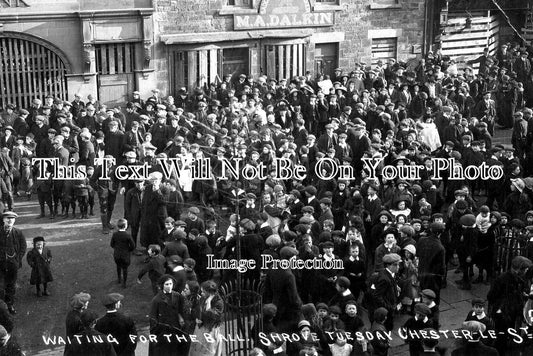 DU 1038 - Shrove Tuesday Football Match, Chester Le Street, County Durham c1913