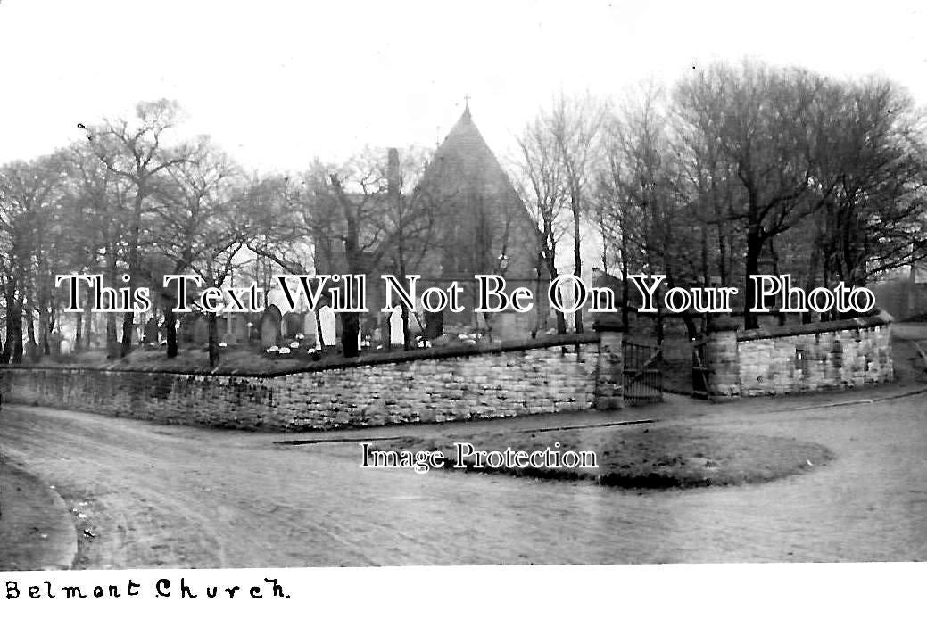 DU 1073 - Belmont Church, County Durham c1904