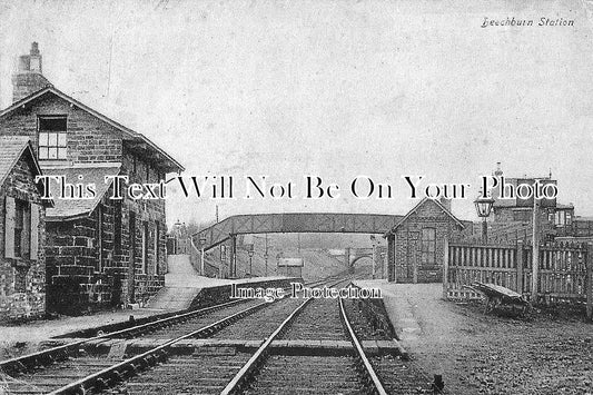 DU 11 - Beechburn Railway Station, Bishop Auckland, Durham c1906