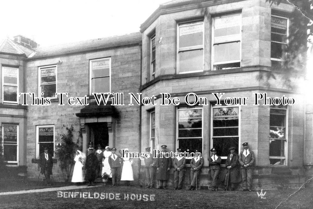 DU 1110 - Benfieldside House VAD Hospital, Blackhill, Consett, Durham