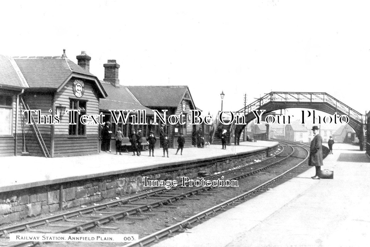 DU 1147 - Annfield Plain Railway Station, County Durham