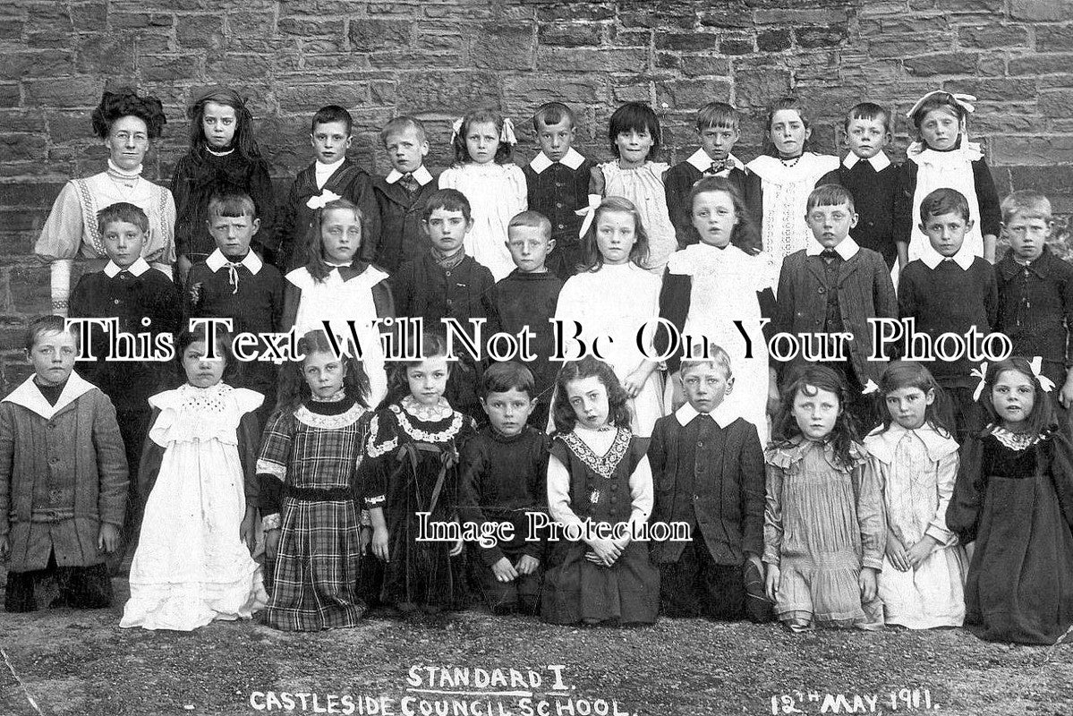 DU 1226 - Castleside Council School, Consett, County Durham 1911