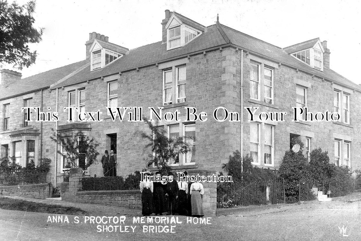 DU 1231 - The Proctor Memorial Home, Shotley Bridge, Consett, Durham c1911