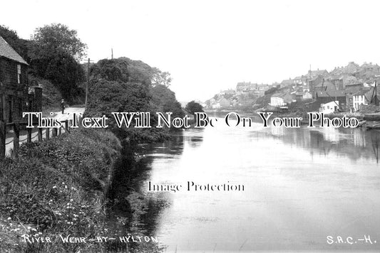 DU 1259 - North & South Hylton View From River Wear, Sunderland