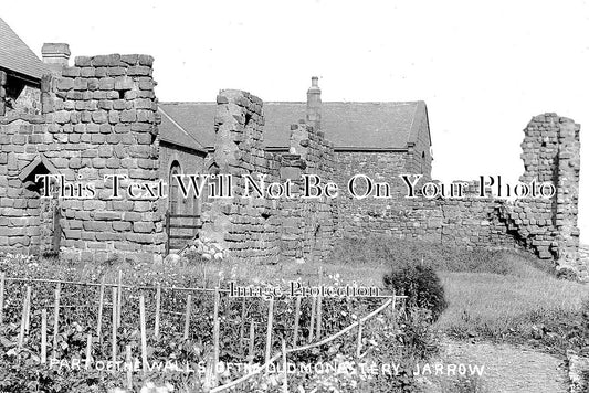 DU 1267 - Part Of Old Monastery Wall, Jarrow, County Durham