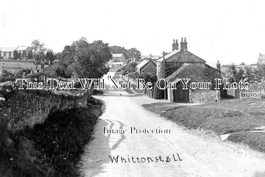 DU 1274 - Whittonstall Village, Consett, Durham c1912