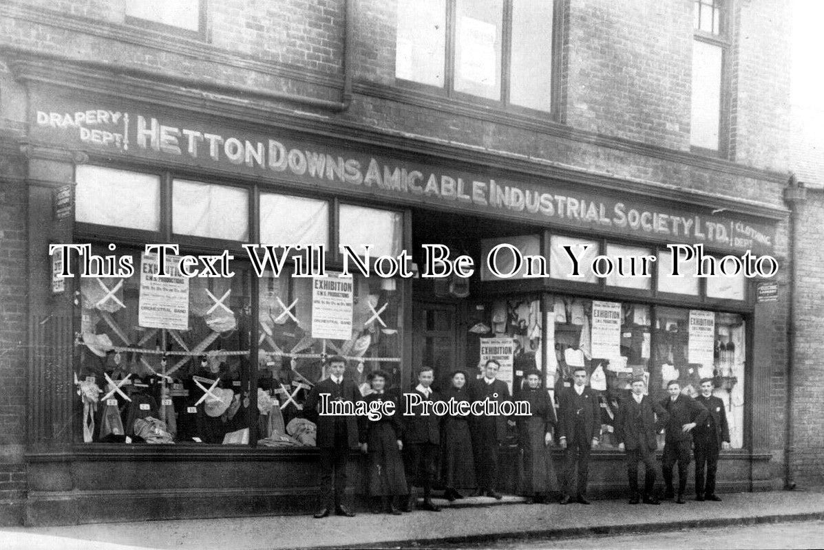 DU 129 Shop Front, Hetton Downs, Houghton Le Spring, Durham JB Archive