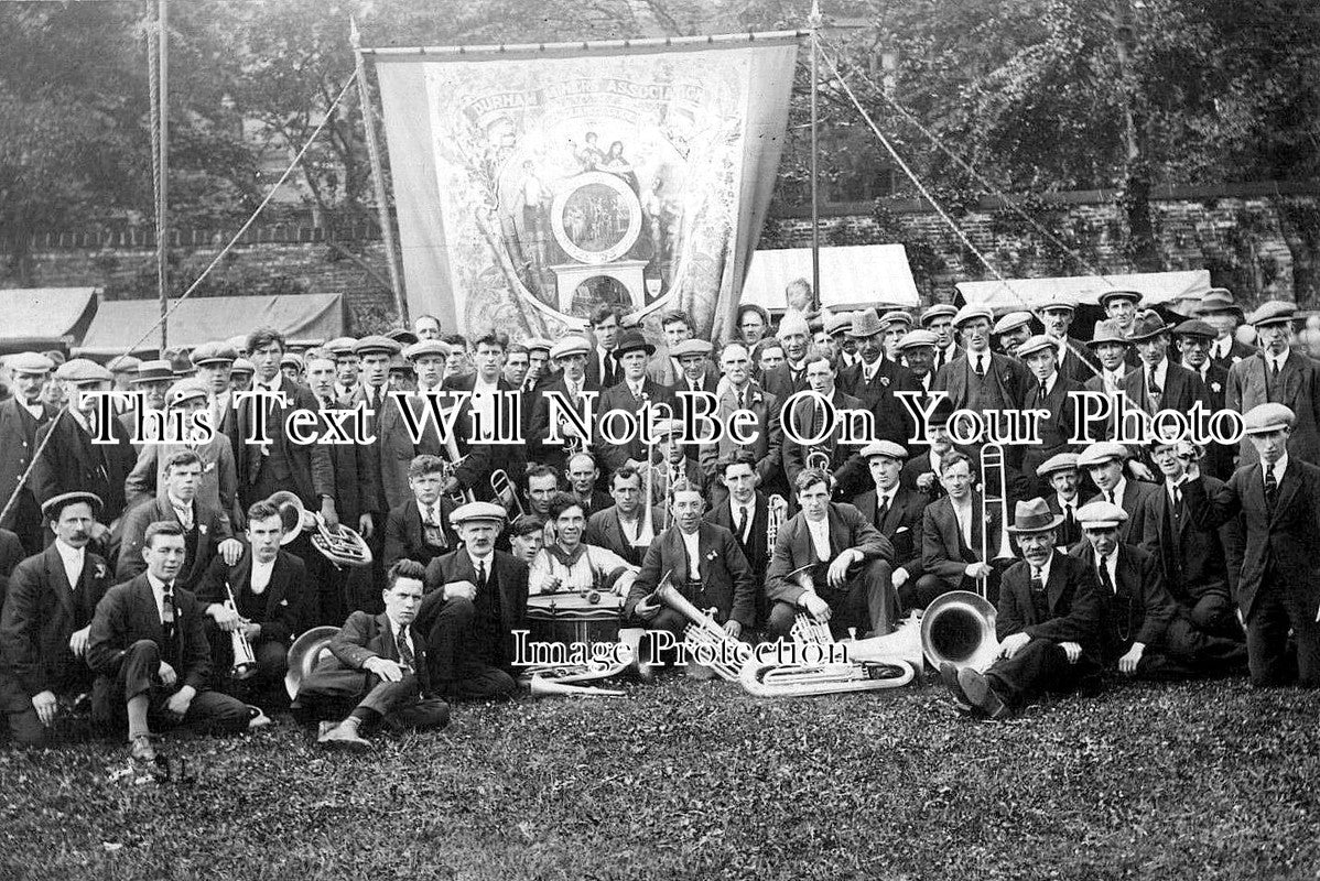 DU 1294 - Woodland Lodge, Durham Miners Banner, County Durham