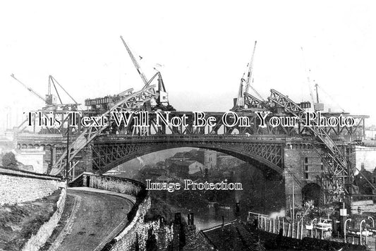 DU 1296 - Sunderland, Road Bridge Construction, County Durham 1929