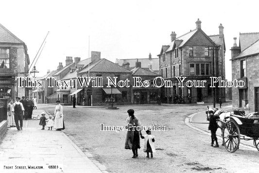 DU 1302 - Front Street, Winlaton, Blaydon On Tyne, County Durham c1912