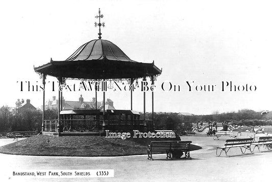 DU 1315 - The Bandstand, West Park, South Shields, County Durham